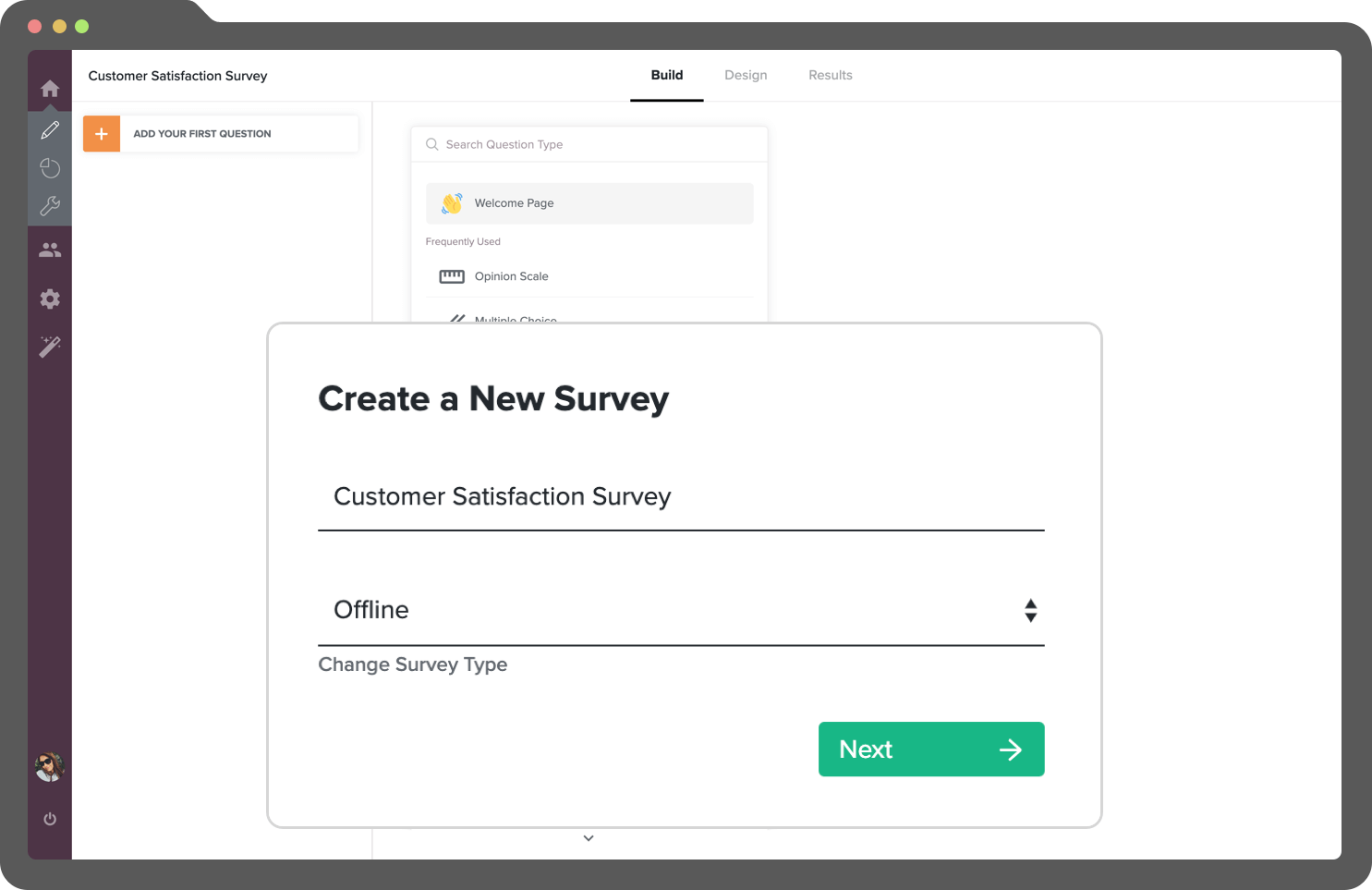 Create crisp offline surveys using your offline survey tool.